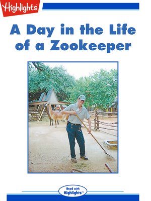 cover image of A Day in the Life of a Zookeeper